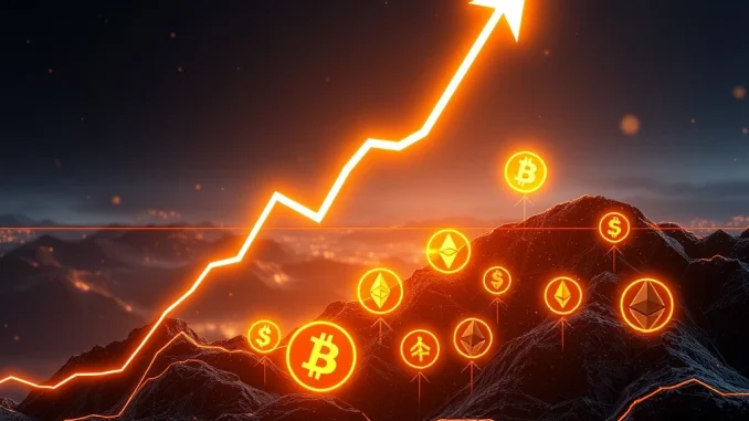 Altcoin Surge Imminent? Bitcoin News Today: Explosive 4-Year Wedge Breakout Signals 200% Outperformance Potential A dynamic crypto chart showing an altcoin breakout from a long-term falling wedge, indicating significant outperformance potential against Bitcoin.