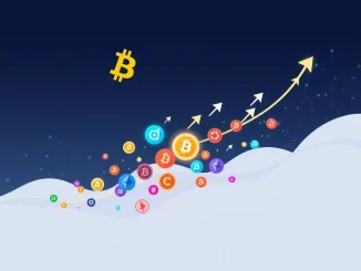 Chart showing significant crypto investment shift towards rapidly growing altcoins, highlighting the demand for scalable blockchain solutions.