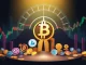 An illustration showing the Altcoin Season Index dial indicating Bitcoin Season, with Bitcoin's dominance over other cryptocurrencies.