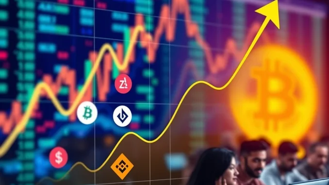 Explosive Altcoin Trading Volume on Binance Futures Signals Renewed Retail Investor Enthusiasm Chart showing a massive surge in altcoin trading volume on Binance Futures, indicating renewed retail investor enthusiasm in the crypto market.