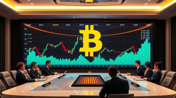 ANAP Holdings executives discussing Bitcoin investment strategy in a modern boardroom