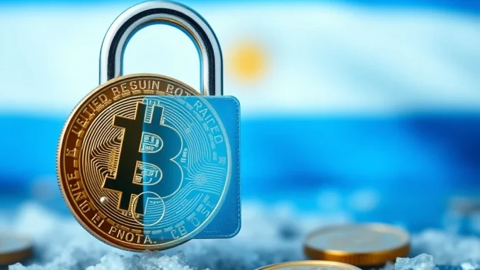 Argentina Crypto Freeze: Digital assets locked due to terrorism funding, highlighting enhanced digital asset security measures.