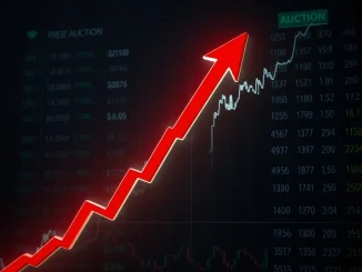 AUCTION token price crash showing extreme cryptocurrency volatility