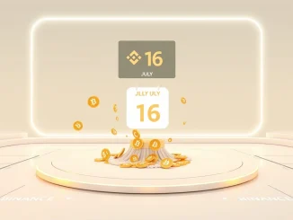 An image illustrating the Binance Alpha token delisting, showing four early-stage crypto projects being removed from the platform.