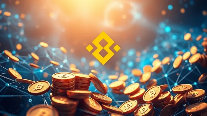 Binance Bitlayer Program driving DeFi growth on Bitcoin Layer 2, with BTR tokens symbolizing crypto incentives and ecosystem expansion.