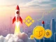 Dynamic crypto trading charts illustrate Binance Futures' new 50x leverage contracts for ZORAUSDT and TAGUSDT, highlighting market excitement.