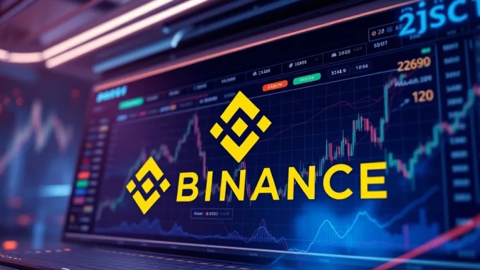 Binance exchange dashboard highlighting Zcash removal from Monitoring Tag