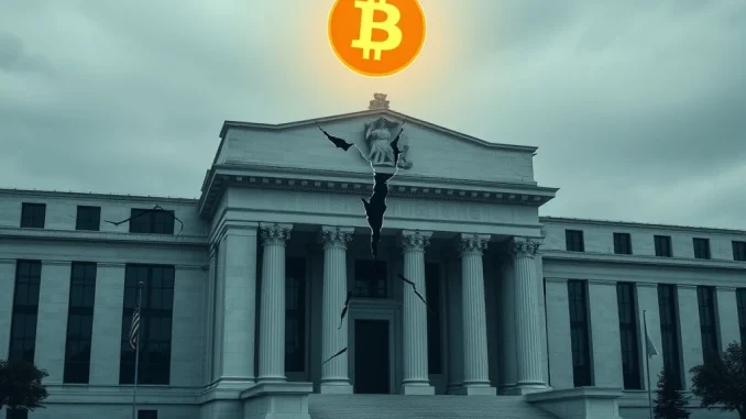 Bitcoin adoption gaining traction amid Federal Reserve's significant financial losses, highlighting a shift in investment strategies.