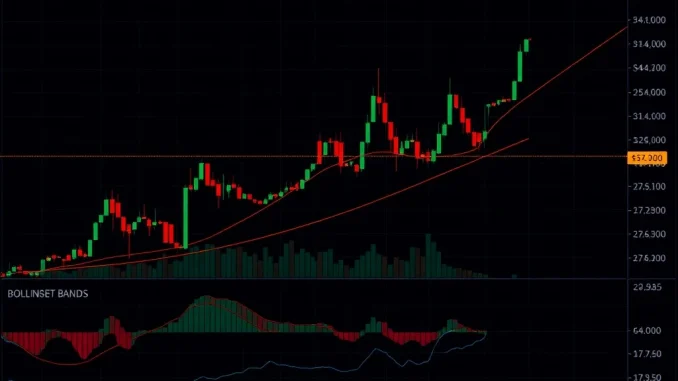 Bitcoin (BTCUSDT) price chart showing bullish reversal signals and key support levels