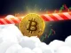 Bitcoin breaking through a price barrier with bullish momentum