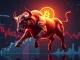 A bull market chart showing a Bitcoin bull flag pattern, indicating a strong rally towards a new Bitcoin ATH of $123K.