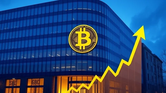 Bitcoin's Monumental Triumph: Capital B's €5.9M Acquisition Ignites Institutional Adoption A visual representation of Capital B's significant Bitcoin acquisition, showcasing the company's move towards institutional adoption of digital assets.