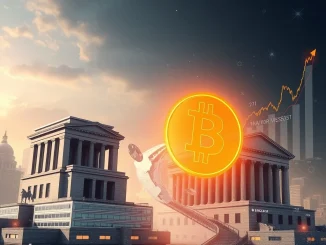 Chart showing Bitcoin price volatility smoothing out, symbolizing the end of the traditional crypto market cycle due to increased Bitcoin institutional adoption.