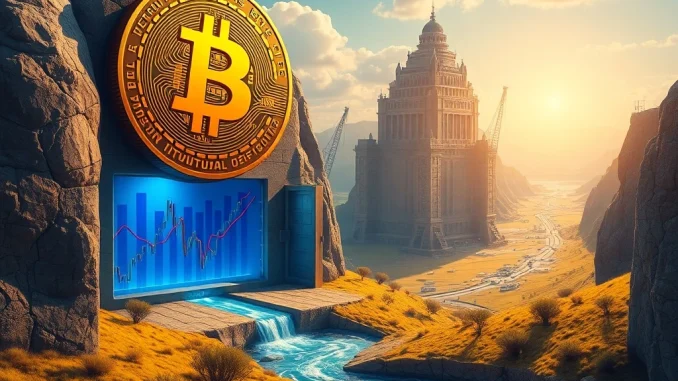 Visualizing the end of the traditional Bitcoin 4-year cycle, replaced by the powerful influence of institutional Bitcoin adoption.