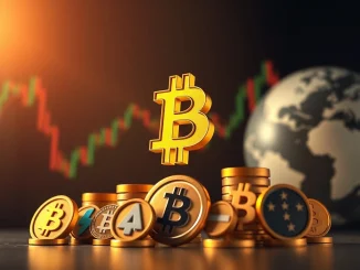 A visual representation of Bitcoin's growing influence, symbolizing its significant Bitcoin dominance over the altcoin market.