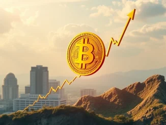 A chart illustrating Bitcoin's strong year-to-date performance, reflecting the impact of **Bitcoin ETF** approvals and increasing institutional investment.