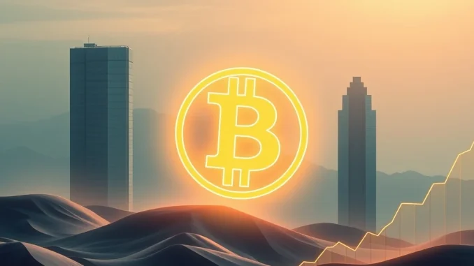 Bitcoin Institutional Holdings: Strategic Accumulation Unleashes Bullish Momentum A chart illustrating the significant increase in Bitcoin Institutional Holdings, signaling strong market confidence.