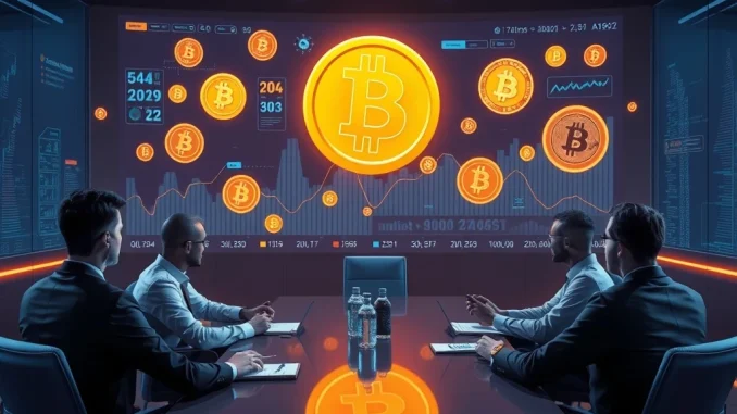 Public companies discussing active Bitcoin strategies for higher returns