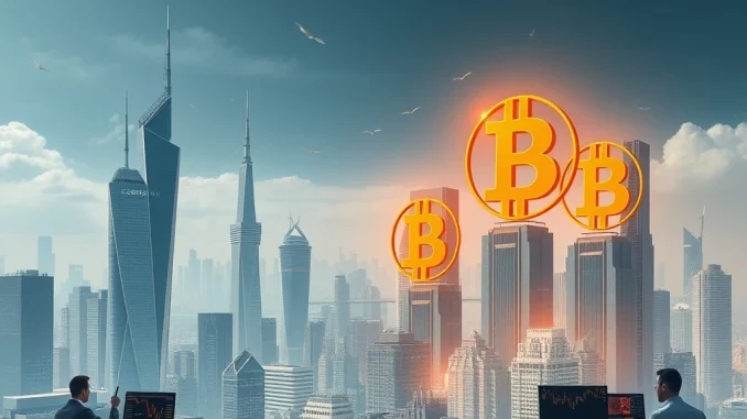 Institutional Bitcoin adoption driving crypto market growth