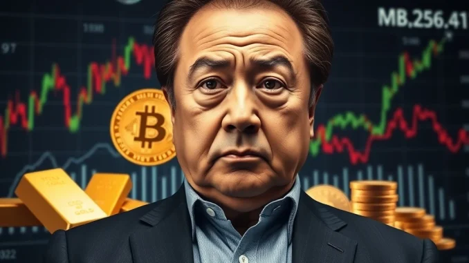 Robert Kiyosaki warns investors about an impending financial crisis, urging a shift from traditional investments to physical assets like Bitcoin.
