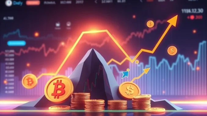 Bitcoin and altcoins decline while low-cap tokens surge in the crypto market