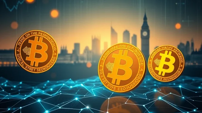 Illustrative image of The Smarter Web Company's £19.68M funding driving Bitcoin payment expansion and blockchain integration.