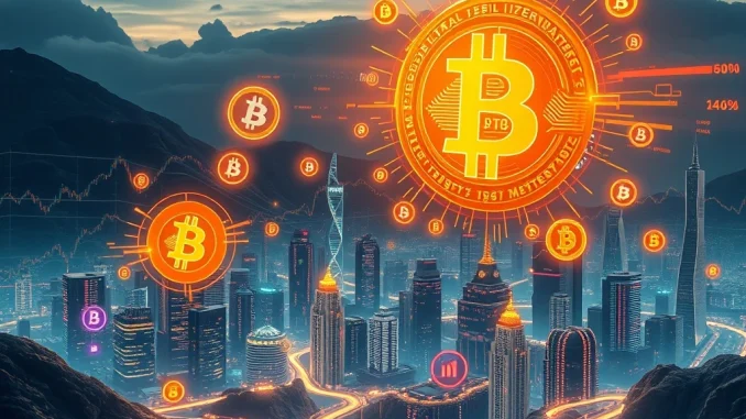 A visual representation of Bitcoin's price trajectory, highlighting the crucial $110K Bitcoin support level and the ambitious $130K target, amidst growing ETF inflows.