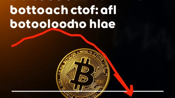 Urgent: Bitcoin Price Plunges Below $109,000