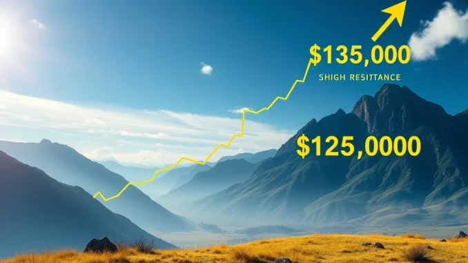 A chart illustrating a Bitcoin pennant pattern, signaling a potential explosive surge and reinforcing the Bitcoin price prediction.
