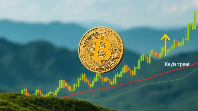 Bitcoin price chart showing critical support levels and a potential rally towards $130,000, illustrating market analysis.