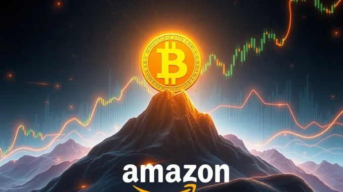 Bitcoin's market cap soars, positioning it as a top global asset, surpassing major companies like Amazon.