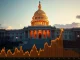 A visual representation of Bitcoin's historic price surge driven by the US National Bitcoin Reserve, highlighting increased Bitcoin institutional adoption.