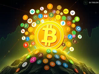An upward-trending crypto market with Bitcoin's stability acting as a solid base, fueling the growth of various altcoins.