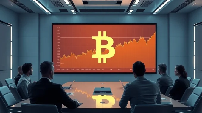 Bitcoin treasury trend prediction by Scaramucci in a corporate setting