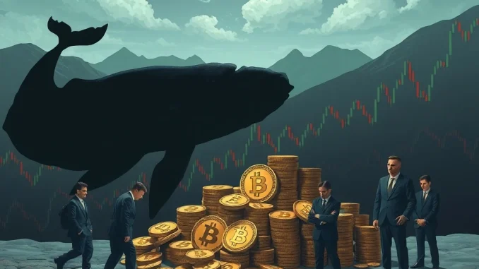 Bitcoin Whales Witness Massive Shift as Institutions Accumulate BTC