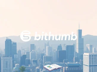Bithumb's official designation as a large South Korean corporation, highlighting its significant growth and regulatory importance in the crypto sector.