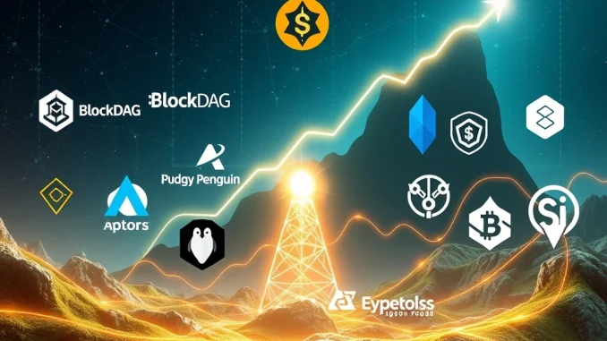 BlockDAG's phenomenal presale success driving the emergence of new crypto leaders in a dynamic digital asset landscape.