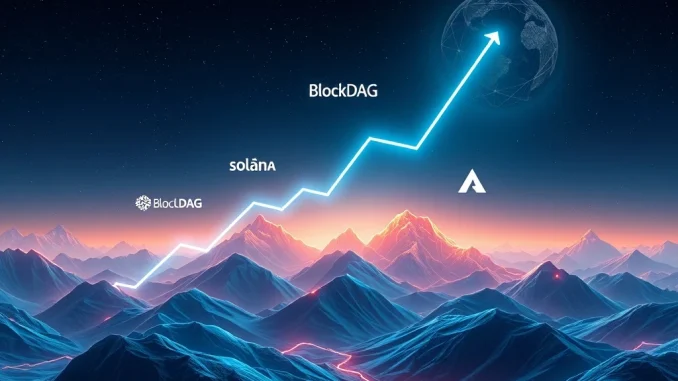 BlockDAG, Solana, and Avalanche leading the 2025 crypto market with growth and innovation