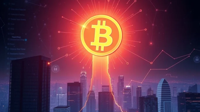 A visual representation of BNB's explosive price surge, highlighting the impact of institutional crypto adoption.