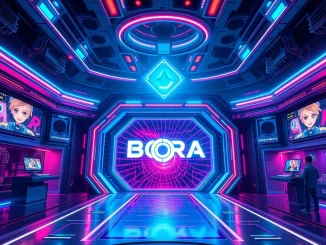 BORA decentralized entertainment platform showcasing new brand and portal upgrades