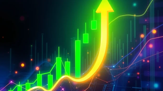 BTC Price: Unstoppable Surge! Bitcoin Breaks Above $119,000 Visualizing the significant Bitcoin (BTC) price surge, a chart shows BTC breaking past $119,000, signaling a powerful market rally.