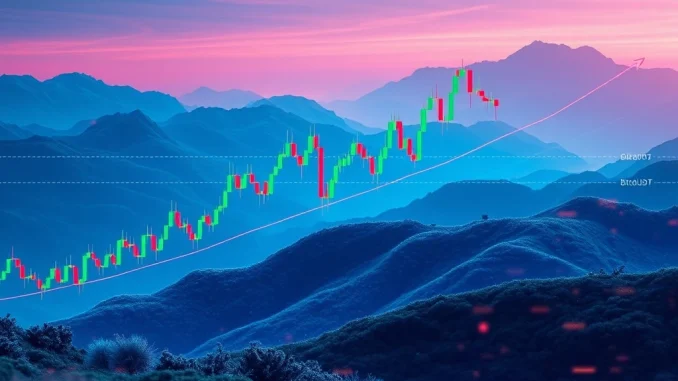 A detailed BTCUSDT chart displaying a significant bullish engulfing pattern, illustrating recent market patterns and potential profitable trading strategies for Bitcoin.