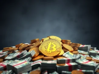 Visualizing Bulgaria's missed opportunity to clear national debt with its Bitcoin holdings, highlighting the scale of the Bulgaria Bitcoin sale.