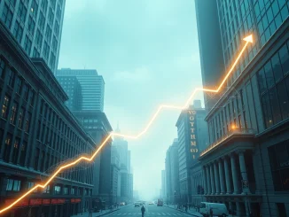 A graphic illustrating Bullish's strategic NYSE IPO, symbolizing institutional crypto adoption and regulatory advancements in the digital asset market.