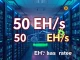 Cango's transformed data center, symbolizing its successful pivot to large-scale Bitcoin mining operations and impressive 50 EH/s hash rate capacity.