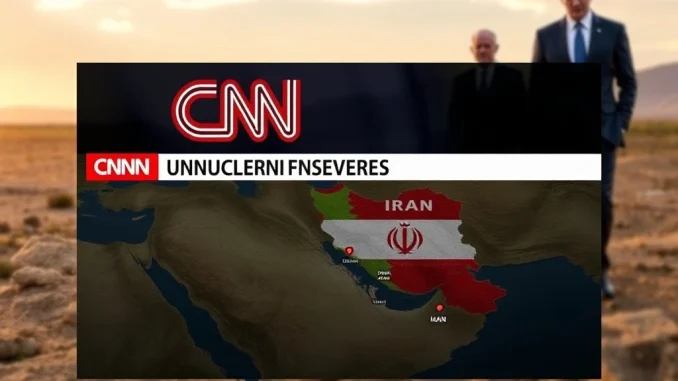 CNN report debunking Trump's claim on Iran nuclear strikes