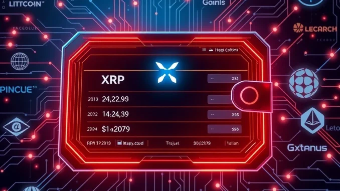 Coinbase XRP holdings reduction in strategic wallet reorganization