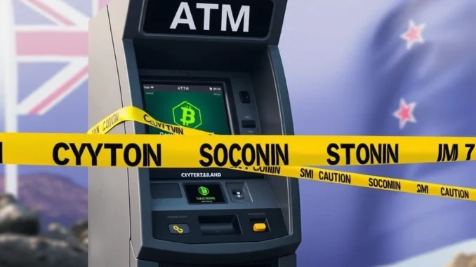 Crypto ATMs New Zealand Face Drastic Ban