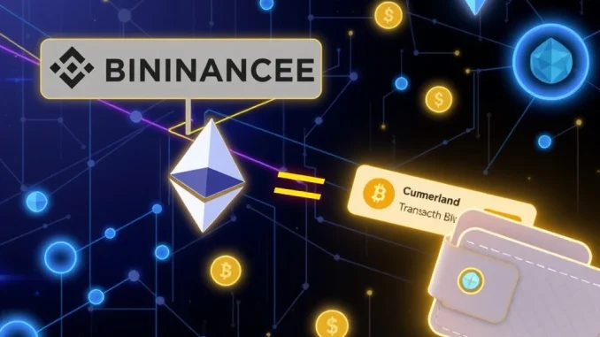 Shocking $89.45M ETH Withdrawal: Suspected Cumberland Wallet Drains Binance Large Ethereum (ETH) transaction from Binance to Cumberland wallet