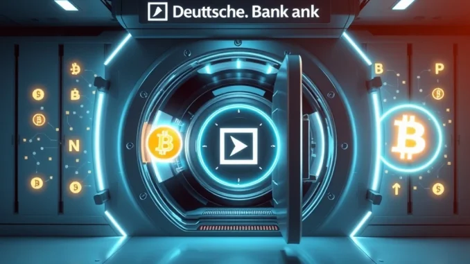 Deutsche Bank's Bold Move: Digital Asset Custody Launch in 2026 with Bitpanda Backing Deutsche Bank's digital asset custody service with Bitpanda support for secure crypto storage.